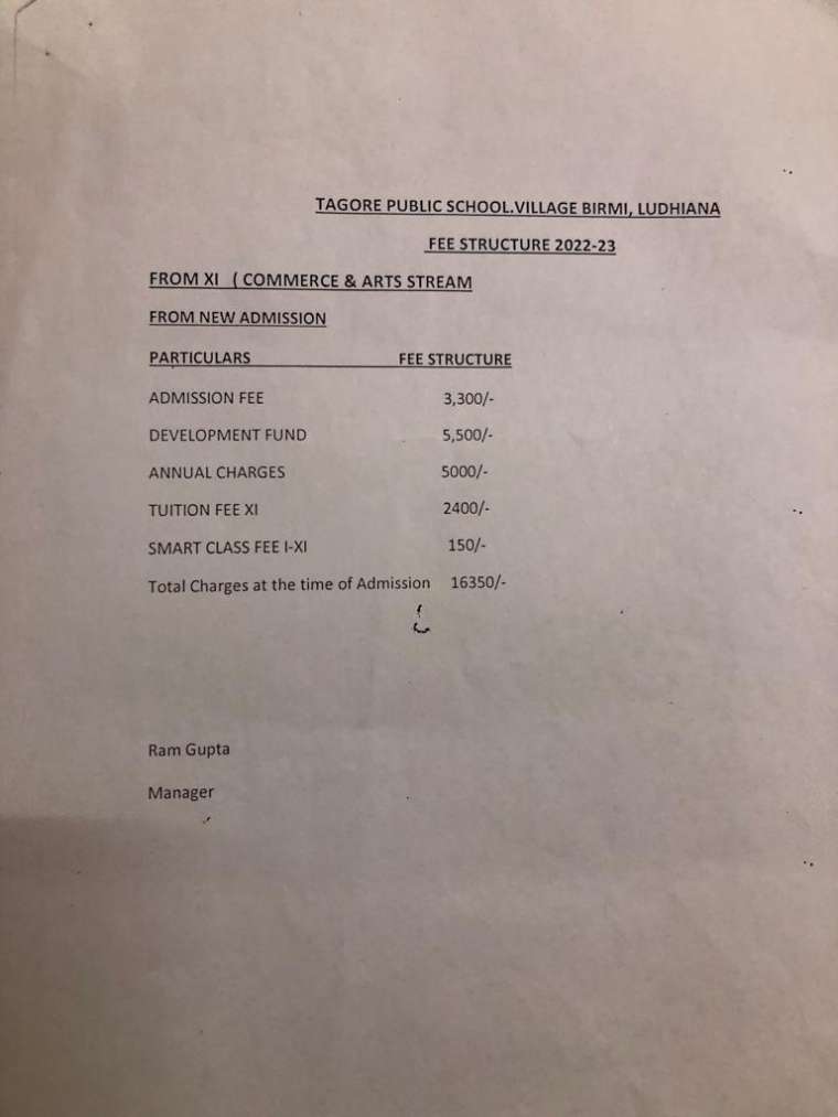 2. FEE STRUCTURE 2022-23